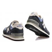 Chaussure New Balance Basse 574 Marine Pour Femme en Soldes